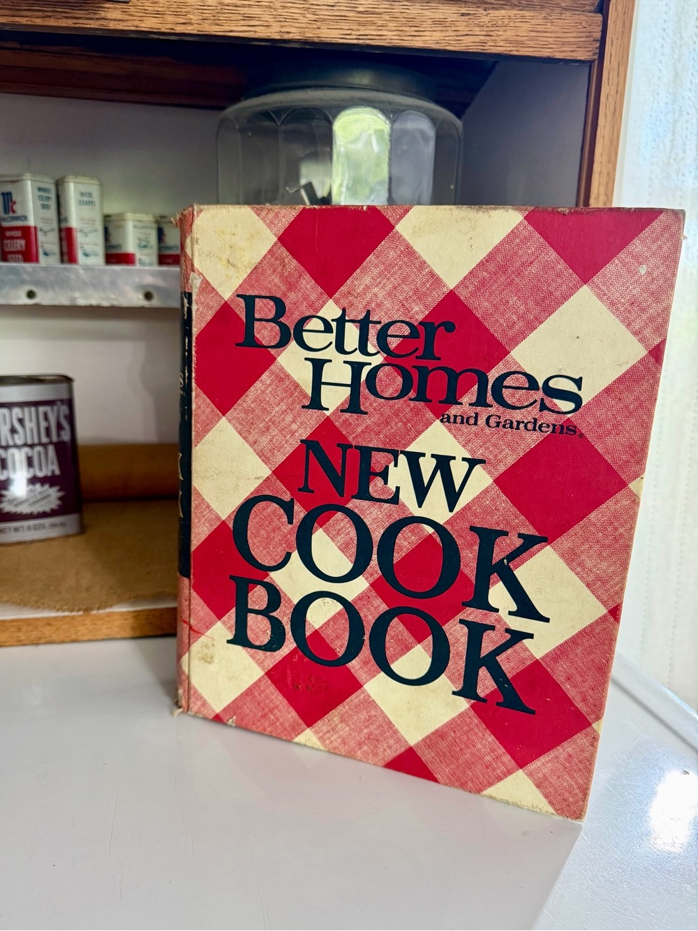 VTG 1972 Better Homes & Gardens New Cookbook 5 Ring Binder Retro Kitchen Recipes